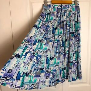 90s Abstract Midi Skirt DELLA SPIGA